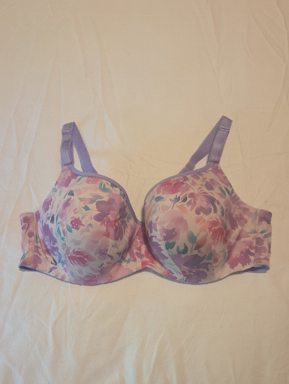 torrid Lavender Floral Underwire T-Shirt Bra